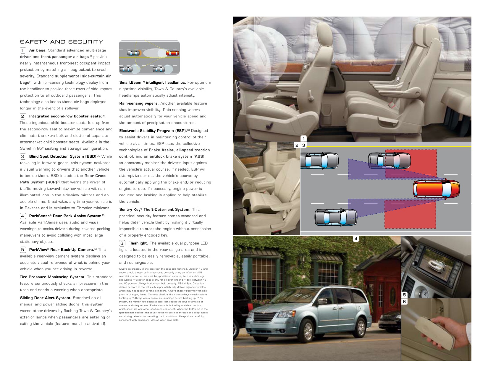 2009 Chrysler Town & Country Brochure Page 8
